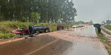 Tragedia en El Soberbio: padre e hija murieron en un violento choque sobre la ruta provincial 2.
