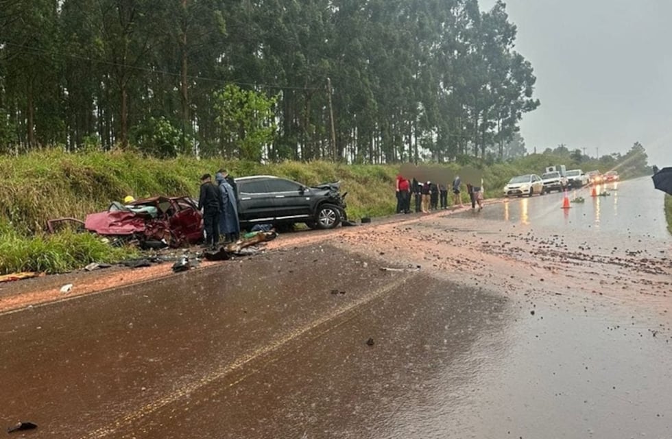Tragedia en El Soberbio: padre e hija murieron en un violento choque sobre la ruta provincial 2