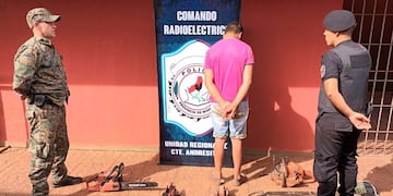 Comandante Andresito: detienen a un empleado que sustrajo herramientas.