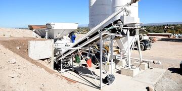 Avanzan las obras de la planta cloacal en Bialet Massé.