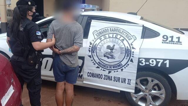 Robó electrodomésticos de una vivienda en Oberá y fue detenido por agentes de la Policía.