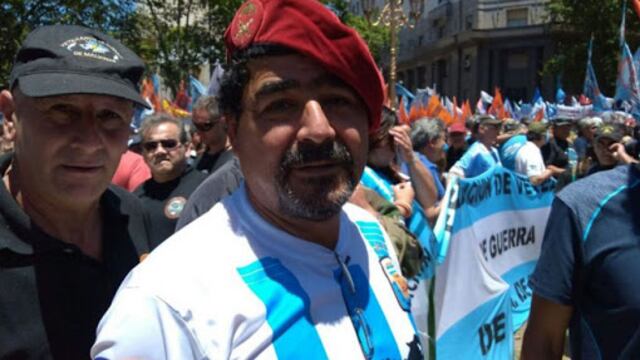 VGM Ramón Robles - Sirvió en Malvinas en las líneas del Grupo de Artillería Paracaidista 4