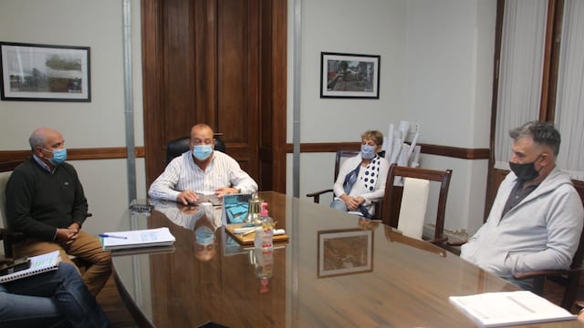 Sánchez recibió a organizadores de eventos