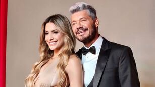 Marcelo Tinelli y Milett Figueroa en la fiesta de los 30 años de Revista Caras. (Revista Caras/Instagram Marcelo Tinelli)