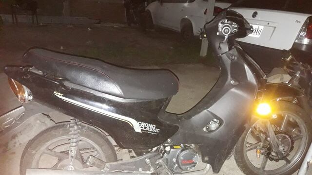 Arroyito: venía en una motocicleta e impacto desde atrás contra un vehículo