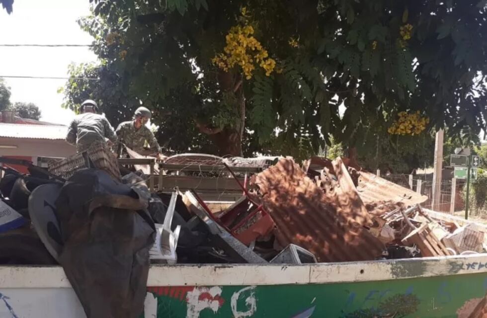 Dengue: realizaron trabajos de limpieza en cuatro barrios de Posadas
