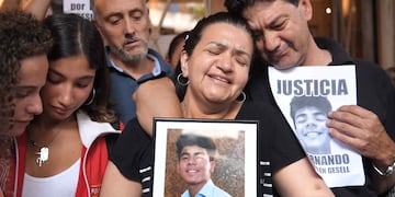 Dolor. La muerte de Fernando Báez Sosa puso a la violencia en manada en debate nacional. (Gentileza Clarín)