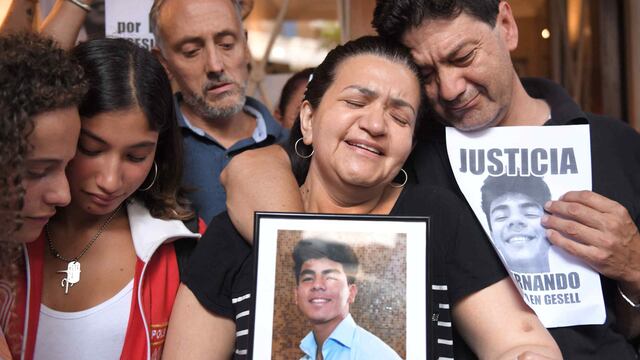 Dolor. La muerte de Fernando Báez Sosa puso a la violencia en manada en debate nacional. (Gentileza Clarín)