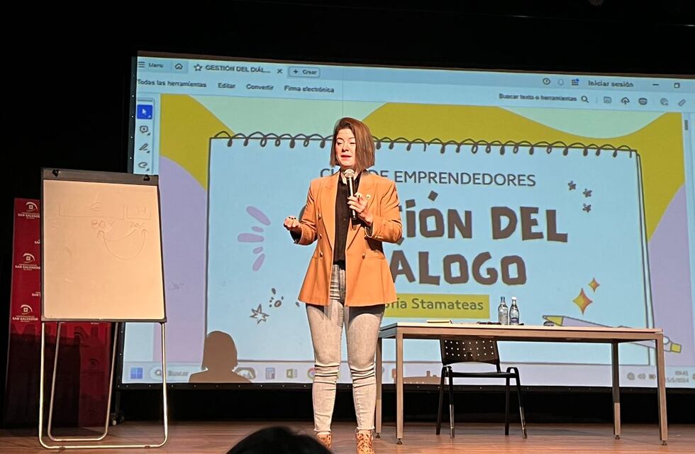 Sofía Stamateas disertó en Jujuy para el Club de Emprendedores
