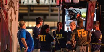 Greenwood Park Mall fue el escenario del tiroteo este domingo.