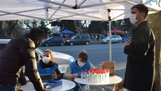 El operativo en dispositivos móviles tendrá una continuidad para asegurar la aplicación de la segunda dosis