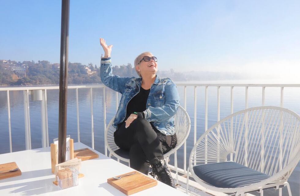 Carmen Barbieri visitó Villa Carlos Paz y recordó viejas épocas