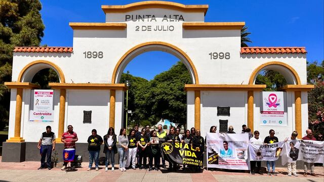 Punta Alta: emotivo minuto de silencio por las víctimas de tránsito