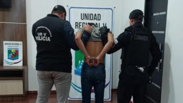 Efectivos policiales lograron detener a un evadido de la Justicia.