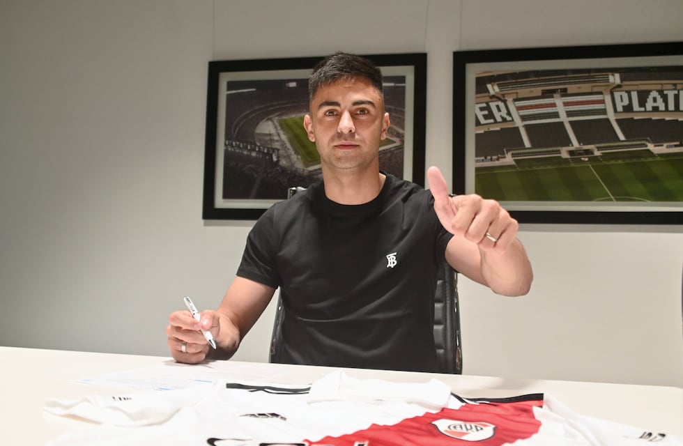 Gonzalo “Pity” Martínez arranca una nueva etapa en River: “Vengo a redoblar la apuesta”