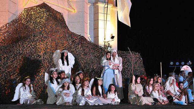 Tradicional Pesebre Viviente en Puerto Belgrano