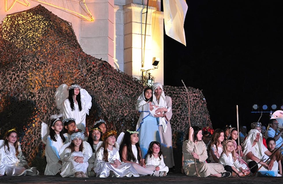 Tradicional Pesebre Viviente en Puerto Belgrano