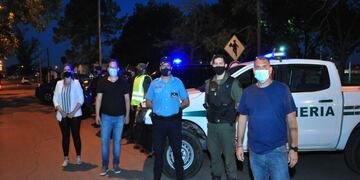 Controles preventivos y operativo saturación en distintos barrios de San Francisco