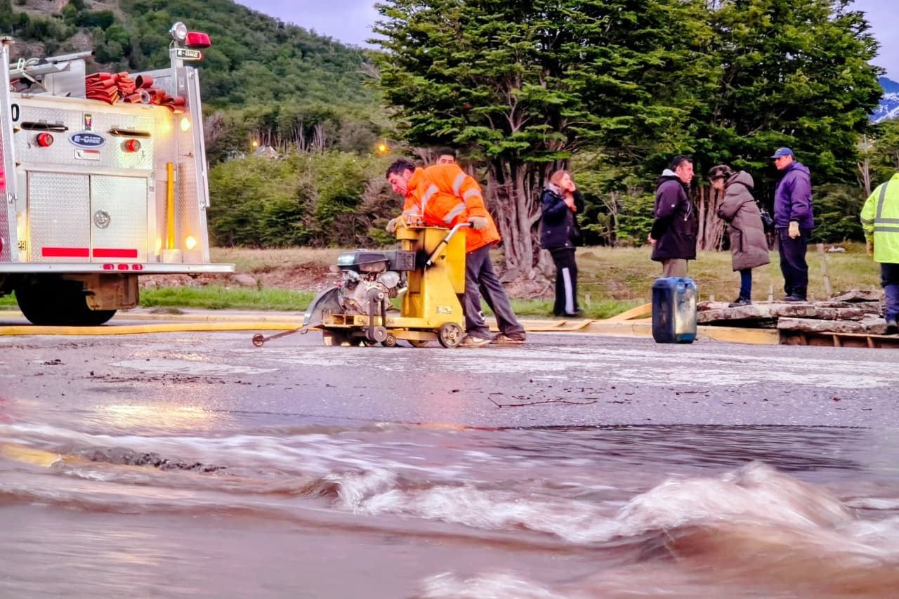 Deshielo y Temporal - Ushuaia