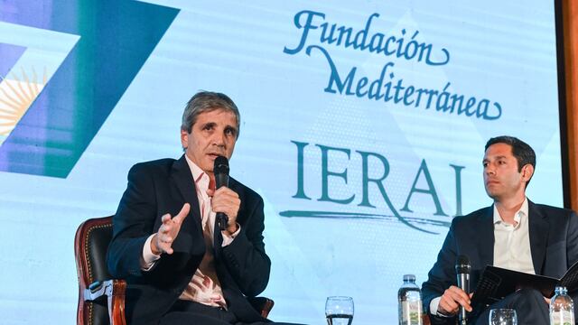 Ministro de Economía, Luis Caputo