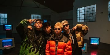 Tiago PZK, Ruhserking, FMK y Lit Killah.