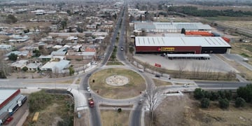 Tramo final para las obras en la rotonda de La Copa en San Rafael.