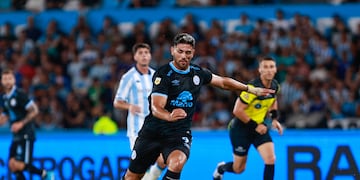 El delantero de Belgrano, Lucas Passerini no está disponible para el plantel de Ricardo Zielinski. (Prensa Belgrano)