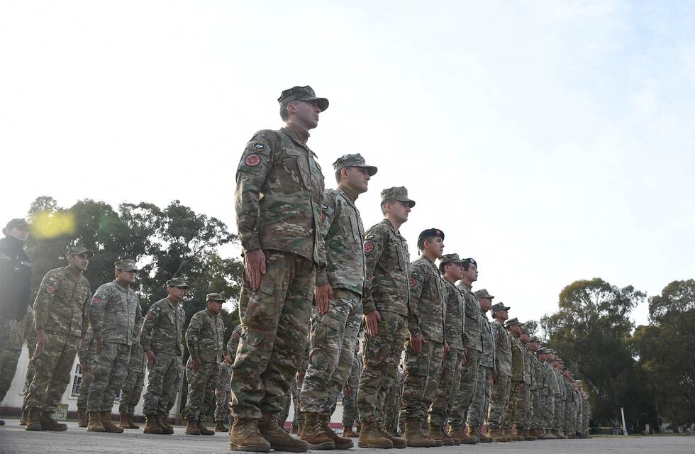 Despidieron al contingente que se desplegará hacia Chipre