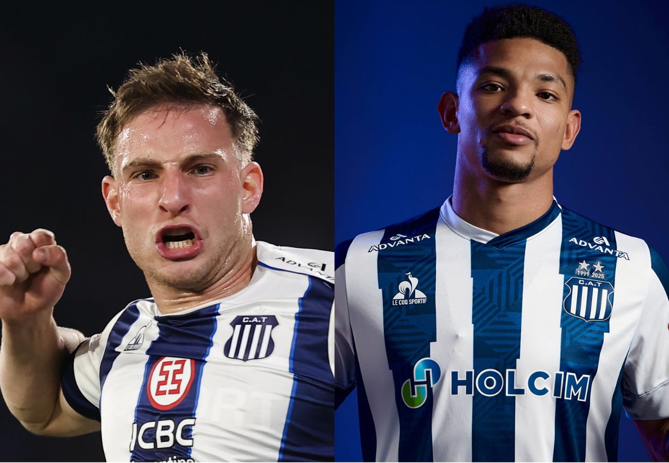 Los jugadores presentados en Talleres este martes 20 de enero.