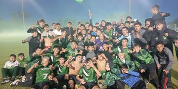Fútbol Inferiores del Cultural Arroyito ganó la Copa de Oro en el Apertura de la Oeste