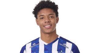 Gian Franco Padilla, de 18 años, llega de Leones FC, un club formativo de Ecuador (Gentileza).