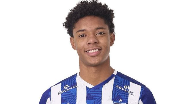 Gian Franco Padilla, de 18 años, llega de Leones FC, un club formativo de Ecuador (Gentileza).