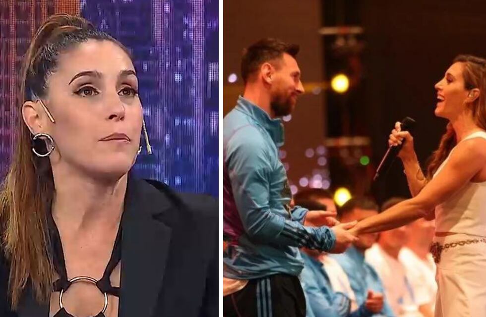 La divertida anécdota de Soledad Pastorutti con Lionel Messi en la despedida de Maxi Rodríguez