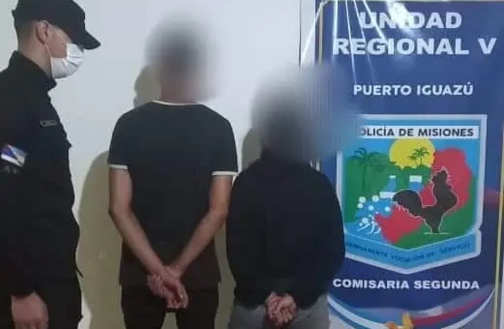 Una pareja detenida por el robo de dinero en Puerto Iguazú