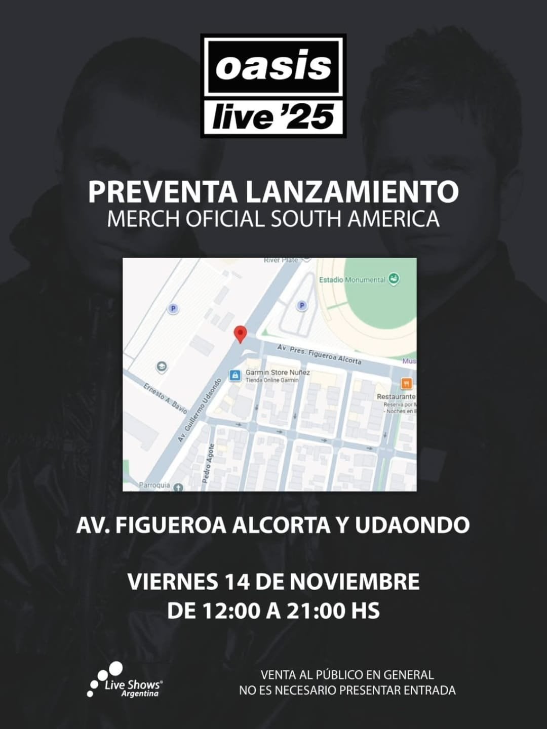 Dónde es la preventa oficial.