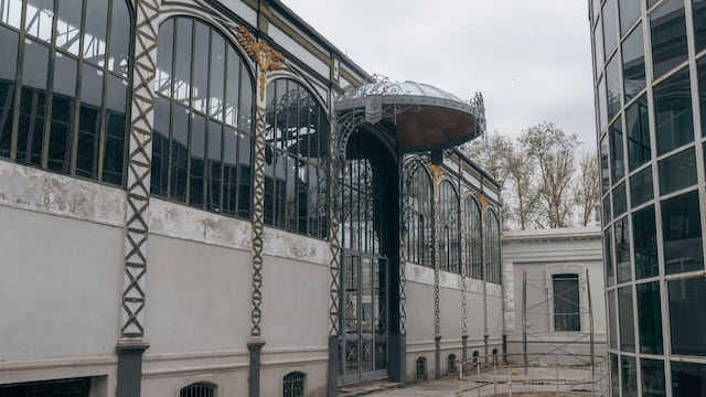 Avanzan las obras de restauración del pabellón del Centro Cultural General Paz.