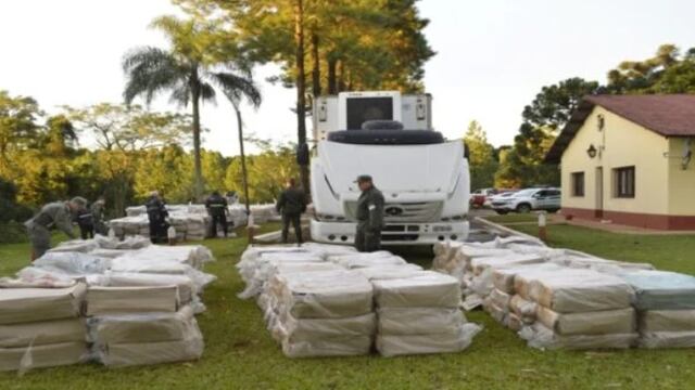 Bernardo de Irigoyen: secuestran más de una tonelada de pescado en la frontera.