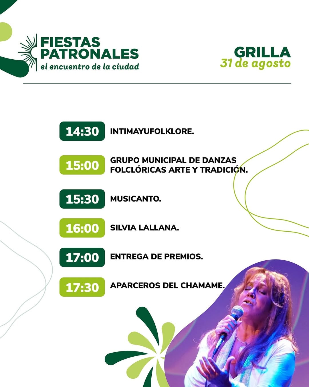 Las fiestas patronales en honor a San José de Calasanz.
