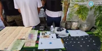 Secuestro de estupefacientes en Aguilares.