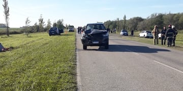 Tragedia vial en Tancacha. Falleció el hijo del presidente de la comuna de General Fotheringham. (Gentileza)