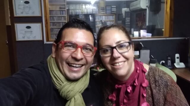 Federico Ceballos y Analía Giordano FM Libre 25 años