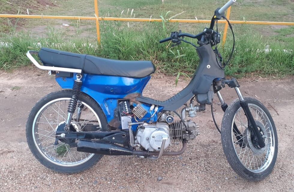 Arroyito: secuestran una motocicleta en un control policial conducida por un menor