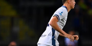 El juvenil ingresó en el segundo tiempo del duelo que terminó en triunfo para su equipo.