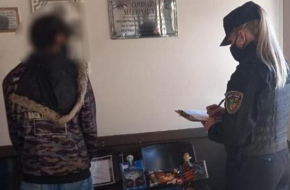 Terminó detenido luego de intentar robar en un supermercado