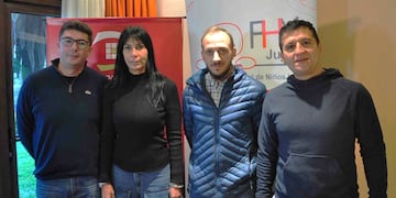 Gonzalo Virreyra, Cristina Conde, Yamil Manzur y Gustavo Caliva comentaron detalles de la maratón solidaria a beneficio del Hospital Materno Infantil "Dr. Héctor Quintana" de Jujuy.