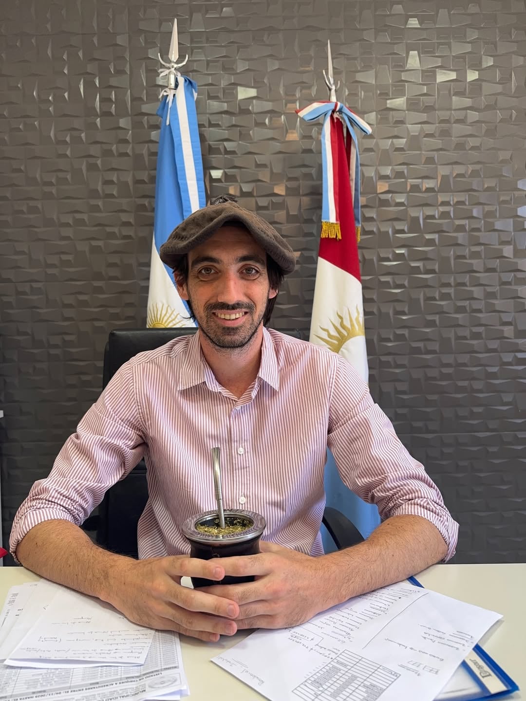 Facundo Manzoni mostró su sueldo.