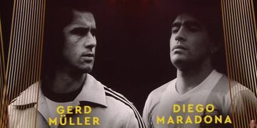 El homenaje a Diego Maradona en la entrega del Balón de Oro.