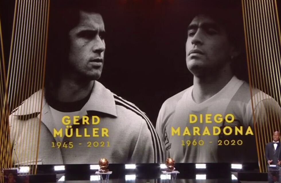 El emotivo homenaje a Diego Maradona con las palabras de Lionel Messi en la ceremonia del Balón de Oro