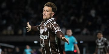 Guido Mainero, pieza clave de un Platense que bajó a Racing y a River (Prensa Platense).