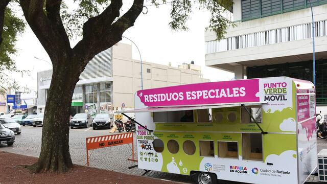 Punto Verde Movil retoma su actividad en Rafaela